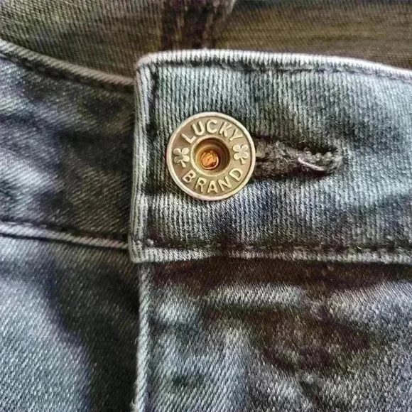 Lucky Brand Hayden Skinny Jeans Country Coastal Cowgirl Western Size 14 / 32 - Picture 8 of 11